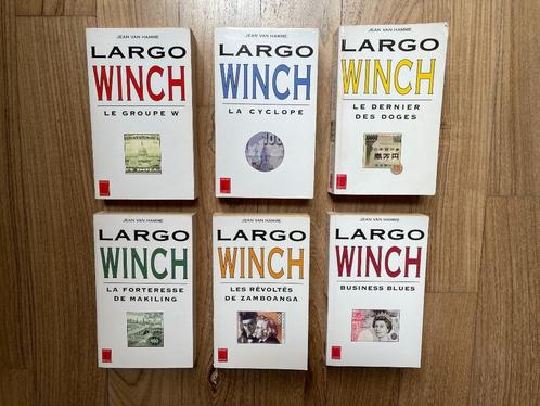 Poche Largo Winch Lefrancq Jean Van Hamme 6 tomes, Livres, Aventure & Action, Enlèvement ou Envoi