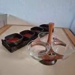 Hapjeshouders, hapjesschalen, Antiek en Kunst, Ophalen of Verzenden