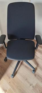 Ergonomische bureaustoel, Huis en Inrichting, Bureaustoelen, Ophalen, Zwart, Zo goed als nieuw, Bureaustoel