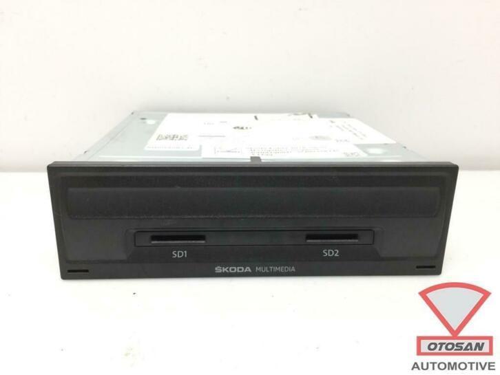 Skoda Fabia 2018 Navigatie Multi Media Unit 5Q0035874C, Auto-onderdelen, Dashboard en Schakelaars, Skoda, Gebruikt