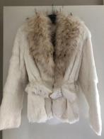 Bontjas Nicky Vankets, Kleding | Dames, Maat 38/40 (M), Nicky Vankets, Beige, Ophalen of Verzenden