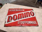 Emaille bord Domino 1926 emaillerie koekelberg, Verzamelen, Merken en Reclamevoorwerpen, ., Ophalen of Verzenden, Zo goed als nieuw