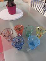 A vendre six verres Murano, Collections, Enlèvement, Neuf, Verre à eau