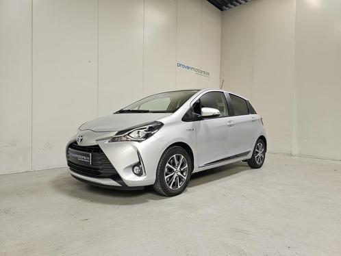Toyota Yaris 1.5 Hybride automaat - GPS - Airco - Topstaat!, Auto's, Toyota, Bedrijf, Yaris, Airbags, Airconditioning, Bluetooth