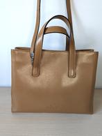 Lederen Kesslord handtas, Handtassen en Accessoires, Tassen | Damestassen, Ophalen of Verzenden, Zo goed als nieuw, Beige, Handtas