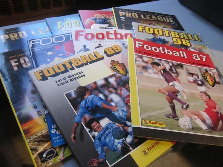 10 lege Panini Football albums, Verzamelen, Stickers, Gebruikt, Sport, Ophalen of Verzenden