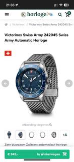 Montre luxe Victorinox swiss automatic neuve !, Handtassen en Accessoires, Horloges | Heren, Ophalen of Verzenden, Nieuw