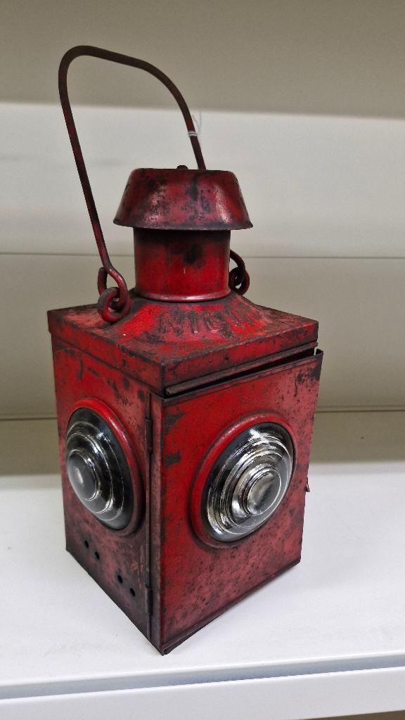 NICOLN - Bouwlantaarn op olie -, Antiek en Kunst, Antiek | Verlichting, Ophalen of Verzenden