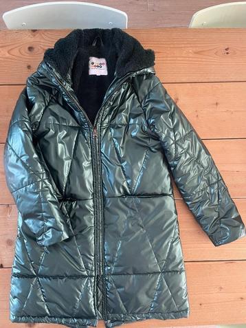 GROENE METALLIC WINTERJAS JBC FISH & CHIPS MAAT 164 beschikbaar voor biedingen