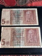 2 keer 5 reichsmark 1942, Ophalen of Verzenden, Duitsland, Los biljet