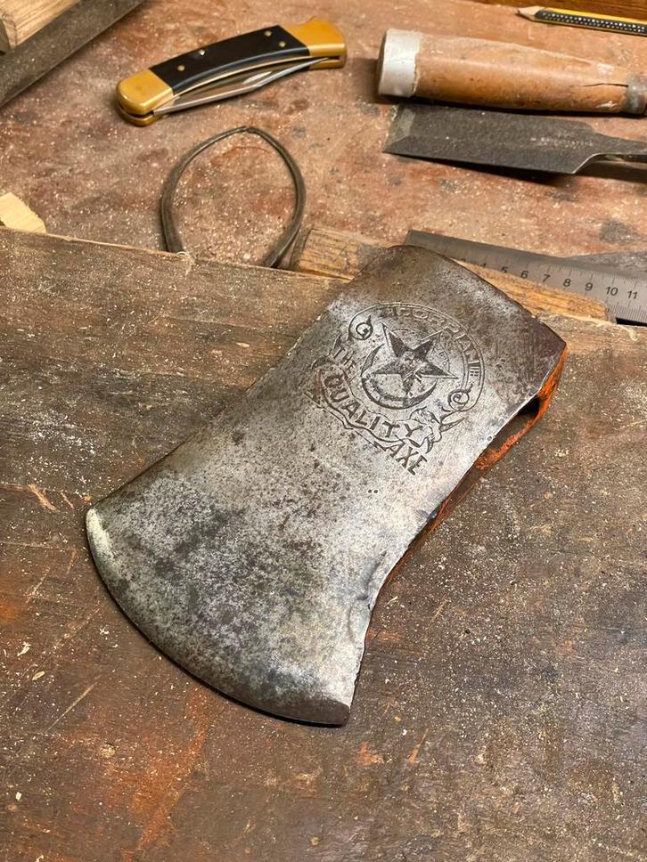 Zeldzame vintage 'Dorpian' bijl USA, Antiek en Kunst, Antiek | Gereedschap en Instrumenten, Ophalen