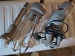 Professionele handstaafmixer met 2 accessoires, Elektronische apparatuur, Ophalen, Zo goed als nieuw