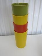 4 vintage Tupperware bekers, Huis en Inrichting, Ophalen of Verzenden, Zo goed als nieuw