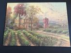 puzzel Schmidt Thomas Kinkade Abundant Harvest Napa Valley, Hobby en Vrije tijd, Denksport en Puzzels, Ophalen of Verzenden, 500 t/m 1500 stukjes