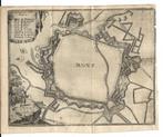 1711 - Mons - plan de la ville / fortifications, Antiquités & Art, Envoi