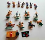 Timpo Toys Lot 14 Cowboys + Stagecoach (onderdelen), Verzamelen, Ophalen of Verzenden, Zo goed als nieuw