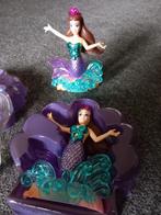 zeemeermin met verlichte staart, 2 stuks, in doosje, Ophalen of Verzenden, Zo goed als nieuw