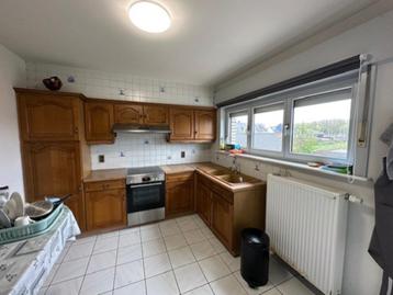 Keuken te koop, Huis en Inrichting, Ophalen, Gebruikt, Bruin, Enkelwandige keuken