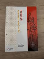 praktisch administratief recht, Boeken, Studieboeken en Cursussen, Ophalen of Verzenden, Nieuw, Hogeschool, Van In