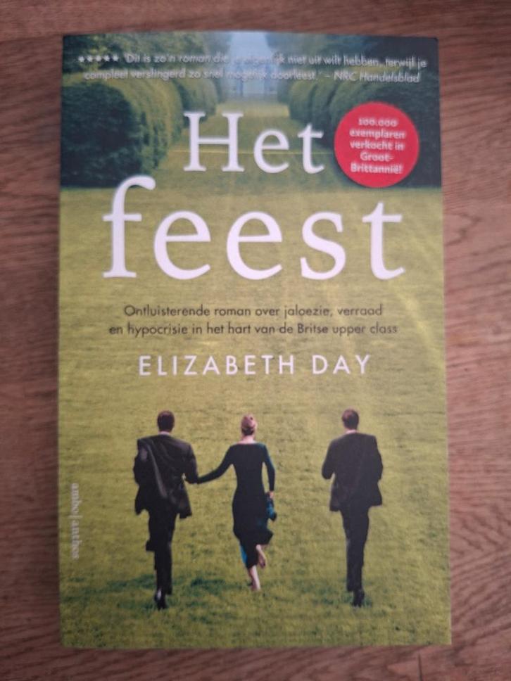 Het feest - Elizabeth Day (paperback), Boeken, Romans, Zo goed als nieuw, Nederland, Verzenden
