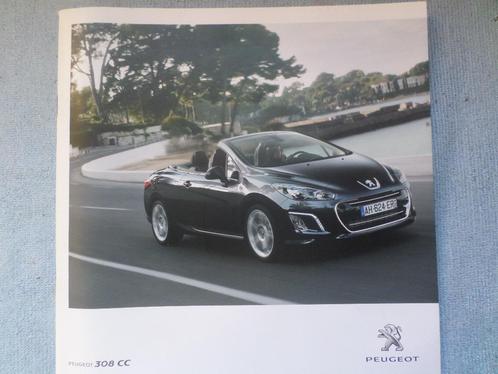 Peugeot 308 Coupe & Cabrio CC 2011 Brochure, Boeken, Auto's | Folders en Tijdschriften, Peugeot, Ophalen of Verzenden