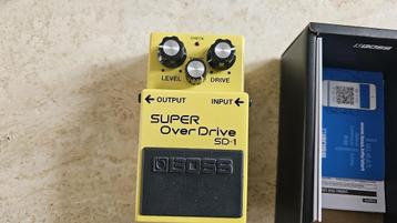 Boss SD-1, Musique & Instruments, Effets, Enlèvement ou Envoi, Comme neuf, Distortion, Overdrive ou Fuzz