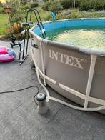 Intex zwembad 4,57m x 1,07m, Ophalen, Zo goed als nieuw