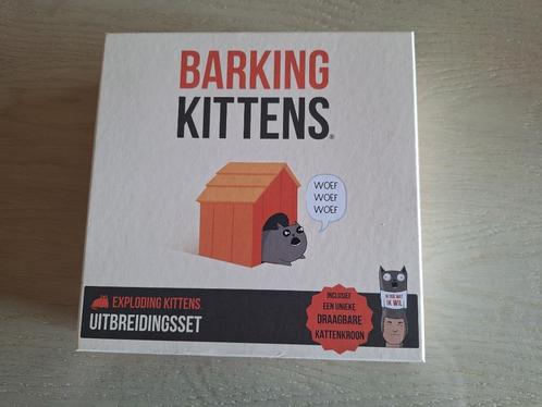 Gezelschapsspel, Barking Kittens (Nederlandse versie), Hobby en Vrije tijd, Gezelschapsspellen | Kaartspellen, Zo goed als nieuw