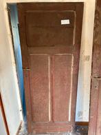 Porte ancienne avec verre martelé, Antiquités & Art, Enlèvement