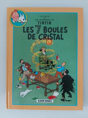 Tintin dubbel album - 7 Boules De Cristal - Temple du soleil beschikbaar voor biedingen