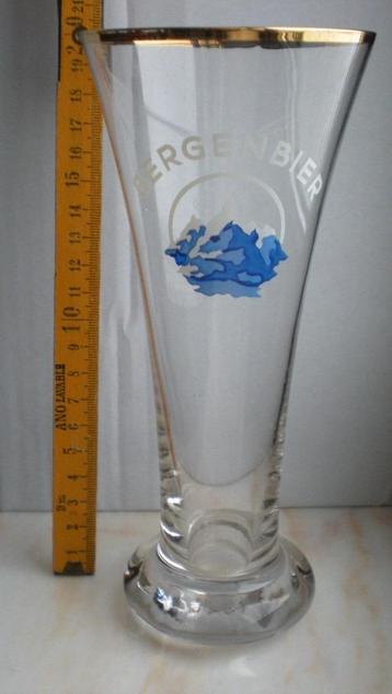 BERGENBIER  (20 cm), Enlèvement ou Envoi, Comme neuf, Verre ou Verres