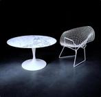 Rare 50cm h Saarinen Knoll International Tulip Lounge tafel, Enlèvement ou Envoi, Rond, 50 à 100 cm, Mcm