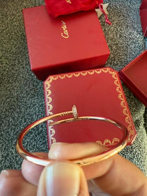 Cartier armband, Handtassen en Accessoires, Armbanden, Nieuw, Goud, Roze, Met edelsteen, Ophalen of Verzenden