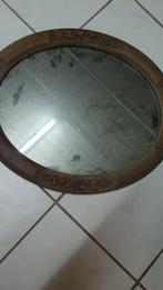 Ovale  uitgewerkte spiegel, Huis en Inrichting, Woonaccessoires | Spiegels, Ophalen