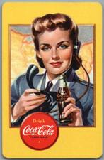 speelkaart - LK8451 - Coca cola 1943/01, Verzamelen, Speelkaarten, Jokers en Kwartetten, Ophalen of Verzenden, Zo goed als nieuw