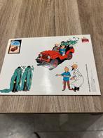 4 autocollants Tintin, Comme neuf