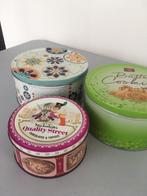 Lot (3) blikken dozen., Diversen, Ophalen