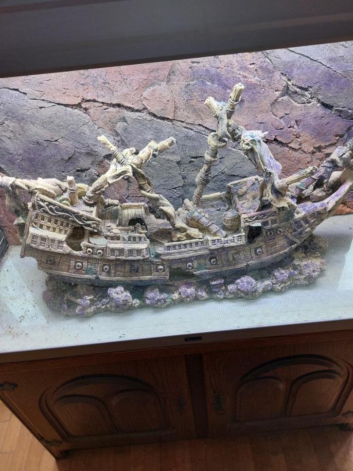 aquarium met toebehoren, Dieren en Toebehoren, Vissen | Aquaria en Toebehoren, Zo goed als nieuw, Leeg aquarium, Ophalen