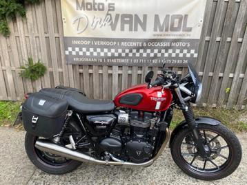 triumph street twin 900 abs bj 2016 zeer goede staat + optie beschikbaar voor biedingen
