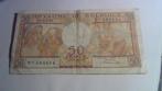 6 Bankbiljetten van Belgie vanaf 1956, Setje, Verzenden