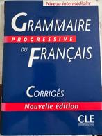 Grammaire français intermédiaire - corrigés, Ophalen of Verzenden, Gelezen