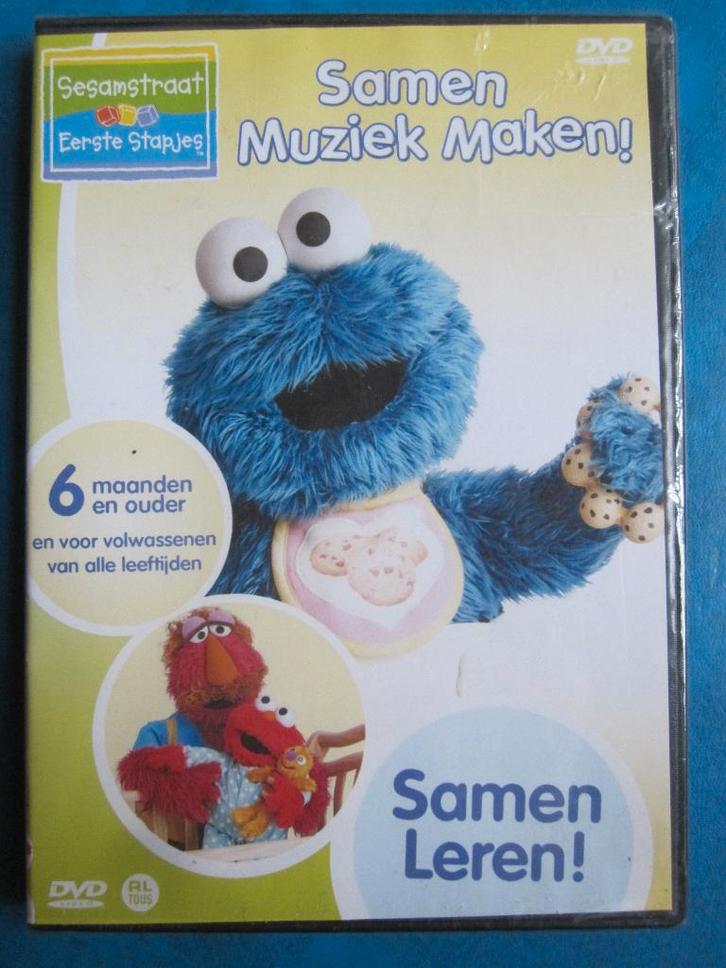 Sesamstraat - Samen muziek maken! (nieuw in de verpakking), Cd's en Dvd's, Dvd's | Kinderen en Jeugd, Nieuw in verpakking, Tv fictie
