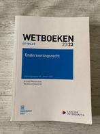 Wetboek ondernemingsrecht 2023 UGent codex, Boeken, Studieboeken en Cursussen, Ophalen of Verzenden, Zo goed als nieuw, Hoger Onderwijs