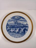 Assiette decorative de la ville Praha - Henriette, Huis en Inrichting, Ophalen of Verzenden, Zo goed als nieuw, Bord(en), Overige stijlen