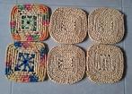 vintage pan onderzetters, Ophalen of Verzenden, Gebruikt