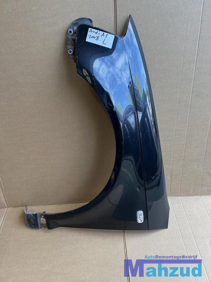 AUDI A3 8P Hatchback Links zwart voorscherm zijscherm scherm, Auto-onderdelen, Carrosserie, Audi, Voor, Links, Gebruikt