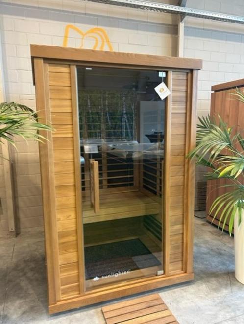 Sunlighten infrarood showroommodel 2 persoosn, Sport en Fitness, Sauna, Infrarood, Ophalen of Verzenden