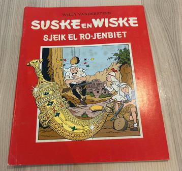 Strip Suske en Wiske: Sjeik El Ro-Jenbiet beschikbaar voor biedingen