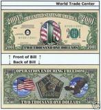 USA 2001 dollar bankbiljet Twin Towers/Pentagon 09112001 UNC, Envoi, Billets en vrac, Amérique du Nord