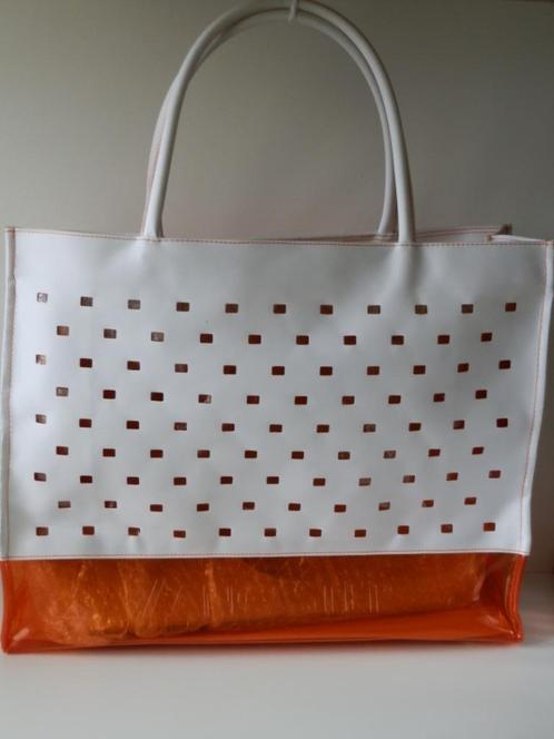 Lancaster shoppertas. Strandtas. Sac cabas., Handtassen en Accessoires, Tassen | Damestassen, Zo goed als nieuw, Shopper, Overige kleuren
